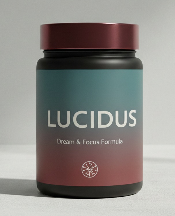 LUCIDUS product packaging shown on a neutral background
